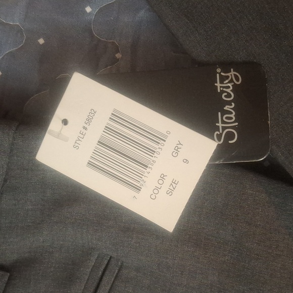 Star City Gray Trousers size 9 NWT - Picture 2 of 7